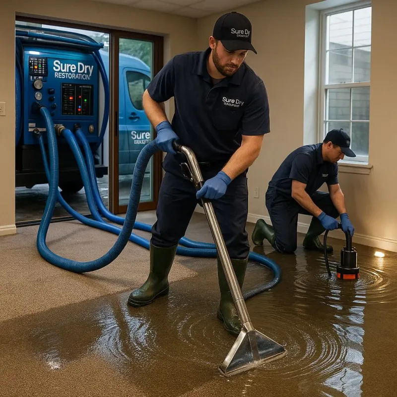 Water Extraction and Removal process in Rice Lake, WI